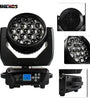 No. SHE-BWBE1915D Luci da palco Wash/Zoom a testa mobile a LED 19x15W RGBW per il teatro