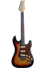 EKO GUITARS - S-300 SUNBURST VISUAL NOTE