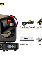 KIT DI N. 02 TESTE MOBILI BEAM 7R 230 W + N. 01 CASE DOPPIO