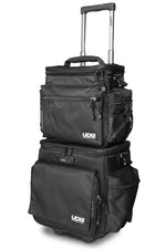 U9679BL/OR - ULTIMATE SLINGBAG TROLLEY SET DELUXE BLACK, ORANGE INSIDE