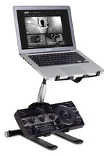 U6010BL - CREATOR LAPTOP/CONTROLLER STAND ALUMINIUM BLACK