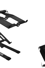 U6010BL - CREATOR LAPTOP/CONTROLLER STAND ALUMINIUM BLACK