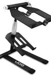 U6010BL - CREATOR LAPTOP/CONTROLLER STAND ALUMINIUM BLACK