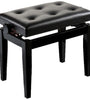 PIANO BENCH BGM BLACK-BLACK