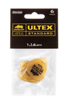 421P1.14 Ultex Standard 1.14mm Player's Pack/6