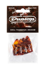 9022P THUMB MEDIUM - PLAYER'S PACK 4 PLETTRI