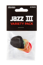 PVP103 Assortimento JAZZ III (busta da 6 plettri)