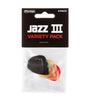 PVP103 Assortimento JAZZ III (busta da 6 plettri)