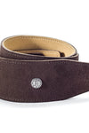 BMF-S02 STRAP SUEDE MAHOGNY