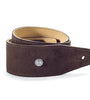 BMF-S02 STRAP SUEDE MAHOGNY