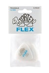 456P1.0 Tortex Flex Triangle 1.0 mm Pack/6