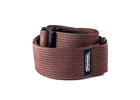 D27-01BR STRAP RIBBED COTTON CHOCOLATE