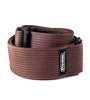 D27-01BR STRAP RIBBED COTTON CHOCOLATE