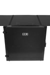 U91049BL2 - ULTIMATE FOLD OUT DJ TABLE BLACK PLUS (WHEELS)