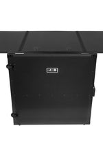 U91049BL2 - ULTIMATE FOLD OUT DJ TABLE BLACK PLUS (WHEELS)