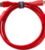 U95001RD  - ULTIMATE AUDIO CABLE USB 2.0 A-B RED STRAIGHT 1M