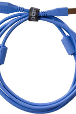 U95001LB - ULTIMATE AUDIO CABLE USB 2.0 A-B BLUE STRAIGHT 1M