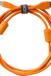 U95001OR - ULTIMATE AUDIO CABLE  USB 2.0 A-B ORANGE STRAIGHT 1M