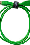 U95001GR - ULTIMATE AUDIO CABLE USB 2.0 A-B GREEN STRAIGHT  1M