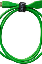 U95001GR - ULTIMATE AUDIO CABLE USB 2.0 A-B GREEN STRAIGHT  1M