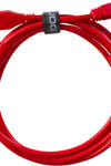 U95004RD - ULTIMATE AUDIO CABLE USB 2.0 A-B RED ANGLED 1M