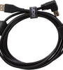 U95004BL - ULTIMATE AUDIO CABLE USB 2.0 A-B BLACK ANGLED 1M