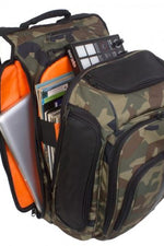 U9101BC/OR - ULTIMATE DIGI BACKPACK BLACK, CAMO/ ORANGE INSIDE