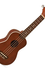 AK-S UKULELE SOPRANO IN MOGANO CON BINDING.