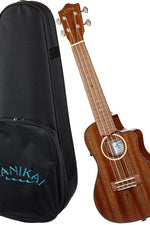 MAS-CEC UKULELE CONCERTO IN MOGANO CON PREAMP