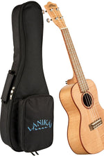 FM-C UKULELE CONCERTO FLAME MAPLE