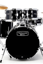 TND5294FTCDK TORNADO STANDARD FAST FULL 5 PEZZI DARK BLACK