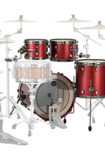 SE504XBBPA SATURN EVOLUTION BIRCH FUSION 4 PEZZI TUSCAN RED