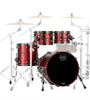 SE504XBBPA SATURN EVOLUTION BIRCH FUSION 4 PEZZI TUSCAN RED