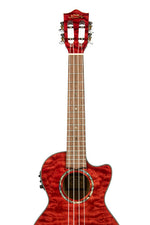 QM-RDCET - UKULELE TENORE QUILTED MAPLE