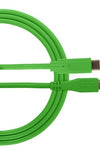 U96001GR - ULTIMATE AUDIO CABLE USB 2.0 C-B GREEN STRAIGHT 1,5M