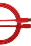 U96001RD - ULTIMATE AUDIO CABLE USB 2.0 C-B RED STRAIGHT 1,5M