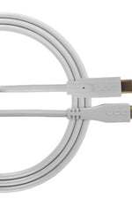 U96001WH - ULTIMATE AUDIO CABLE USB 2.0 C-B WHITE STRAIGHT 1,5M