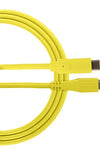 U96001YL - ULTIMATE AUDIO CABLE USB 2.0 C-B YELLOW STRAIGHT 1 ,5M