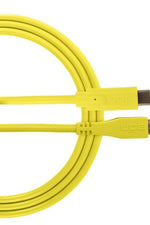 U96001YL - ULTIMATE AUDIO CABLE USB 2.0 C-B YELLOW STRAIGHT 1 ,5M