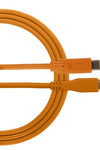 U96001OR - ULTIMATE AUDIO CABLE USB 2.0 C-B ORANGE STRAIGHT 1,5M