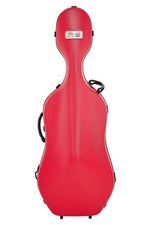 1001SWR CUSTODIA CLASSIC PER VIOLONCELLO - RUOTE - RED