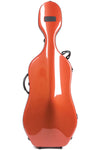 1002NWT CUSTODIA NEWTECH PER VIOLONCELLO - RUOTE - TERRACOTTA