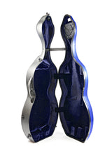 1003XLB CUSTODIA SHAMROCK HIGHTECH PER VIOLONCELLO - AZURE BLUE