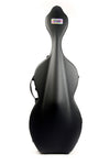 1003XLWN CUSTODIA SHAMROCK HIGHTECH PER VIOLONCELLO - RUOTE - BLACK TEXTURED