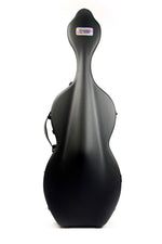 1003XLWN CUSTODIA SHAMROCK HIGHTECH PER VIOLONCELLO - RUOTE - BLACK TEXTURED