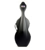 1003XLWN CUSTODIA SHAMROCK HIGHTECH PER VIOLONCELLO - RUOTE - BLACK TEXTURED