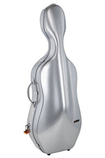 DEF1005XLA CUSTODIA HIGHTECH LA DEFENSE OBLONG PER VIOLONCELLO - BRUSHED ALUMINUM