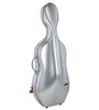 DEF1005XLA CUSTODIA HIGHTECH LA DEFENSE OBLONG PER VIOLONCELLO - BRUSHED ALUMINUM