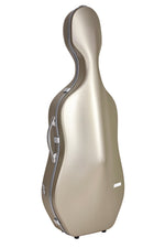 SUP1005XLCS CUSTODIA HIGHTECH SUPREME IN POLICARBONATO PER VIOLONCELLO - CHAMPAGNE - SILVER