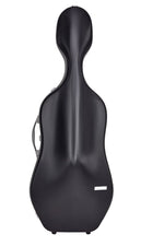 SUP1005XLNS CUSTODIA HIGHTECH SUPREME IN POLICARBONATO PER VIOLONCELLO - BLACK - SILVER VERSION